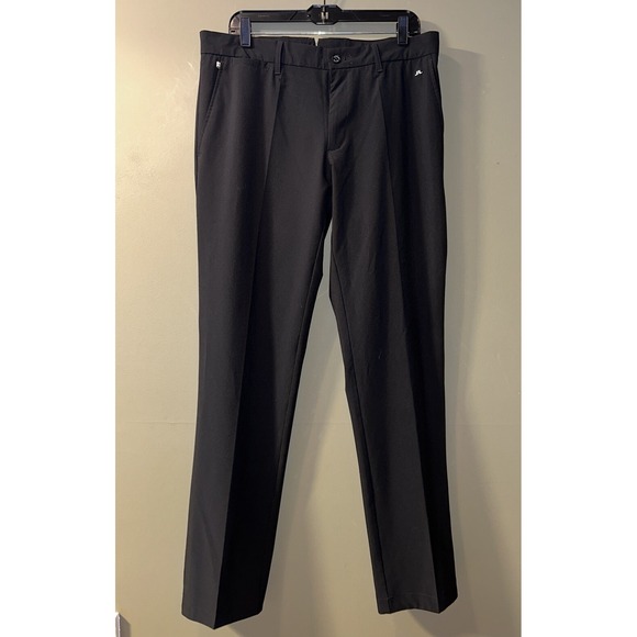J.Lindeberg Mens Golf Pants 34 X 34 Black Elliot Micro Stretch Slim Fit - Picture 1 of 13